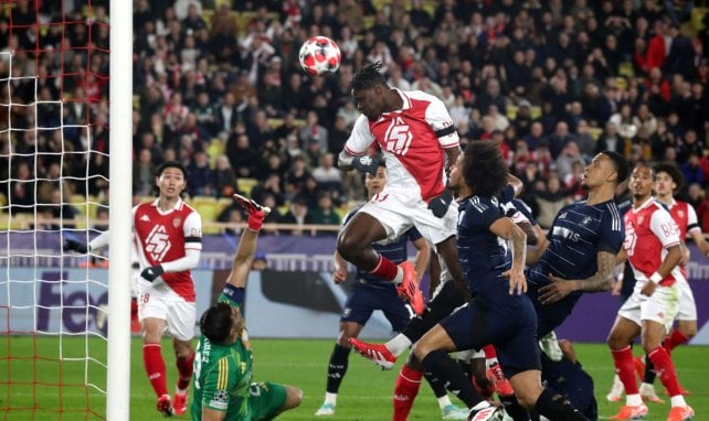 Wilfried Singo im Trikot der AS Monaco