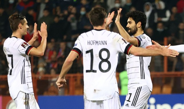 Gündogan freut sich über seinen Treffer gegen Armenien