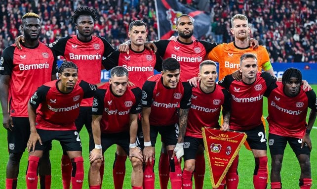 Die Elf von Bayer Leverkusen