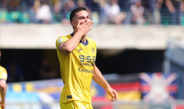 Diego Coppola testet seinen Atem