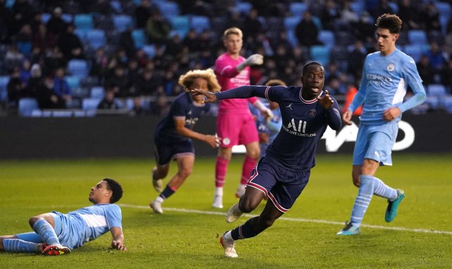 Lässt die Gegenspieler von Manchester City stehen: Djeidi Gassama