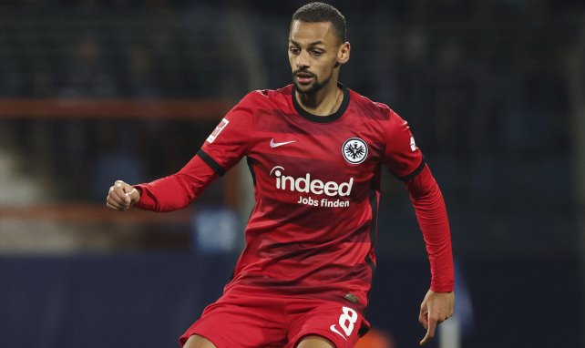 Djibril Sow spielt seit 2019 für Eintracht Frankfurt