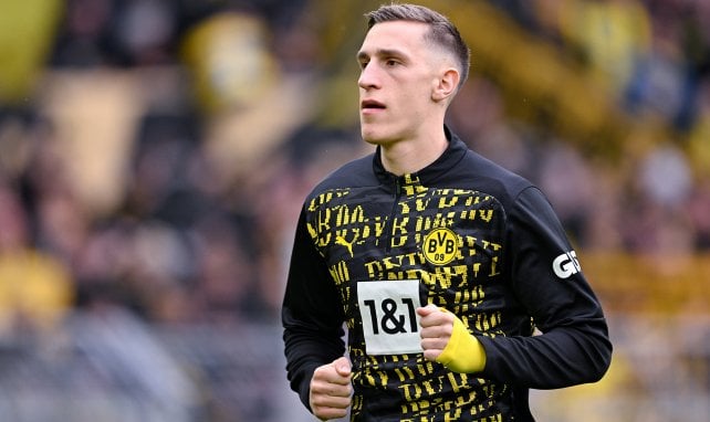 Nico Schlotterbeck im Dortmunder Trainingsdress
