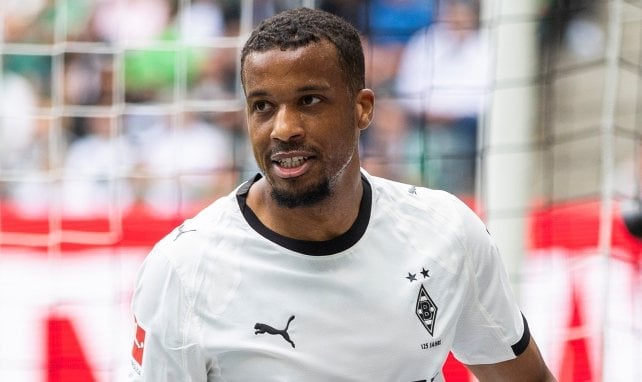Alassane Pléa bei seinem letzten Spiel für Borussia Mönchengladbach