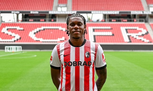 Cyriaque Irié im Trikot des SC Freiburg