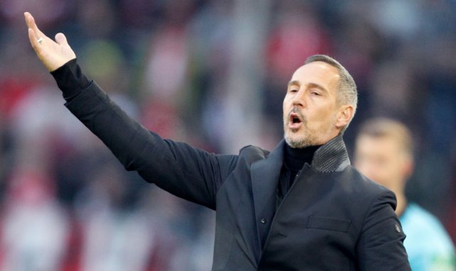 Adi Hütter coacht Eintracht Frankfurt