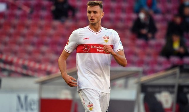 Sasa Kalajdzic im Trikot des VfB Stuttgart