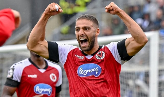 Serhat-Semih Güler nach einem Treffer für Köln