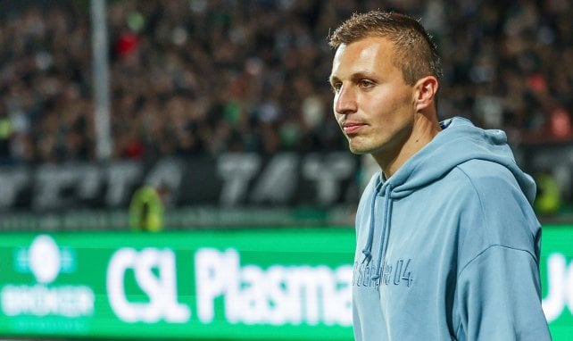 Jakob Fimpel an der Seitenlinie als Schalke-Cheftrainer