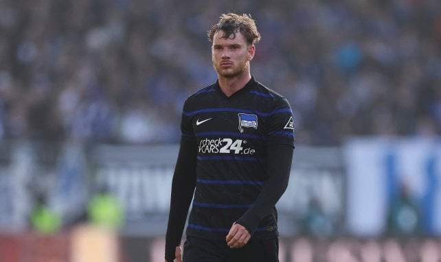 Pascal Klemens im Hertha-Trikot