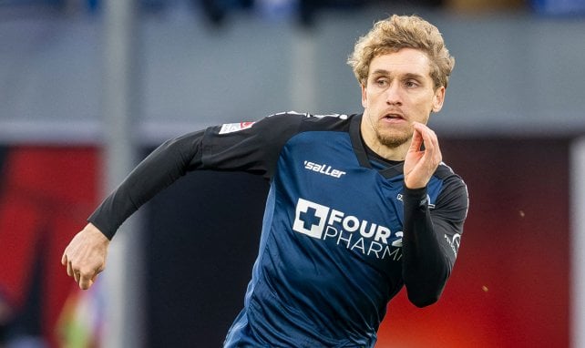 Luca Herrmann im Dress des SC Paderborn