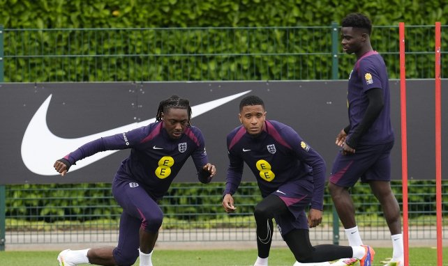 Eberechi Eze im Training der Three Lions