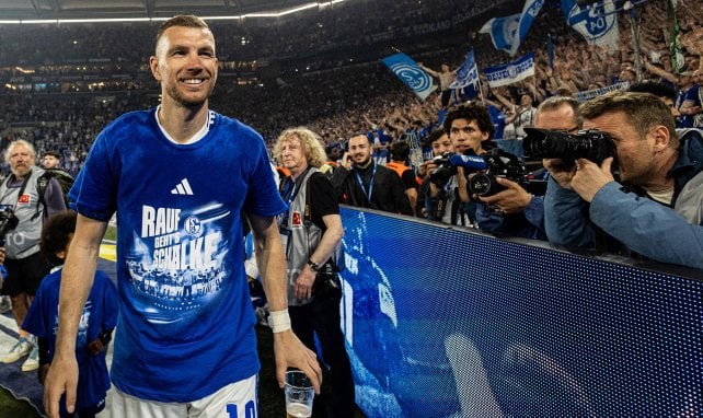„Will nicht aufhören“: Dzeko spricht über Schalke-Zukunft