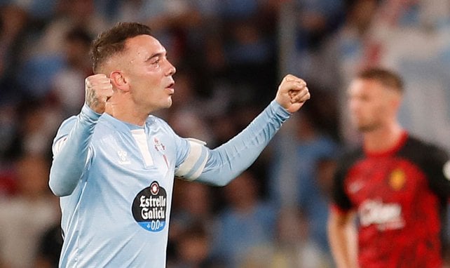 Iago Aspas bejubelt einen Vigo-Treffer