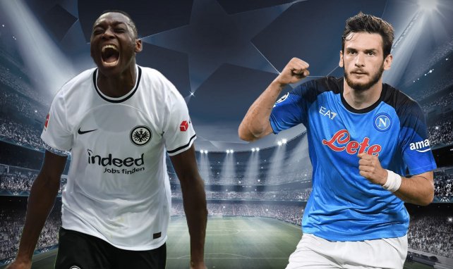 eintracht frankfurt SSC Neapel Napoli CL aufstellungen