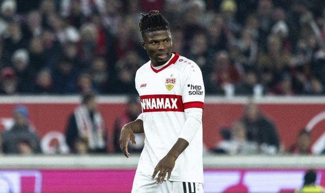 El Bilal Touré für den VfB im Einsatz