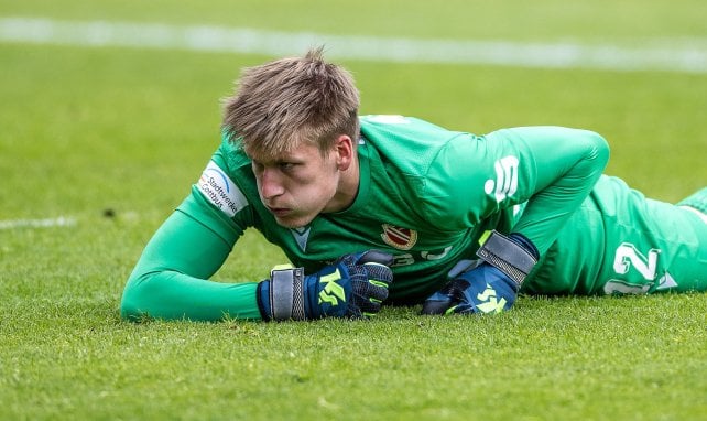 Elias Bethke muss ziemlich pumpen