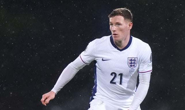 Elliot Anderson im Einsatz für England