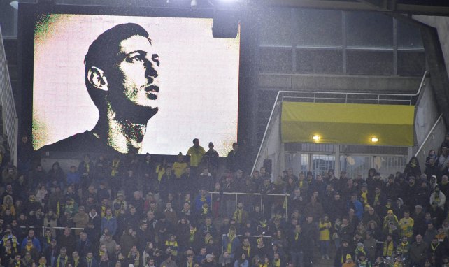 Nantes-Fans in Gedenken an Emiliano Sala