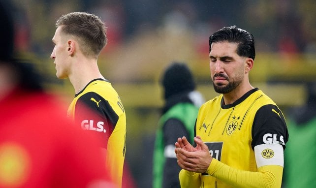 Emre Can nach der Partie an der Seite von Schlotterbeck