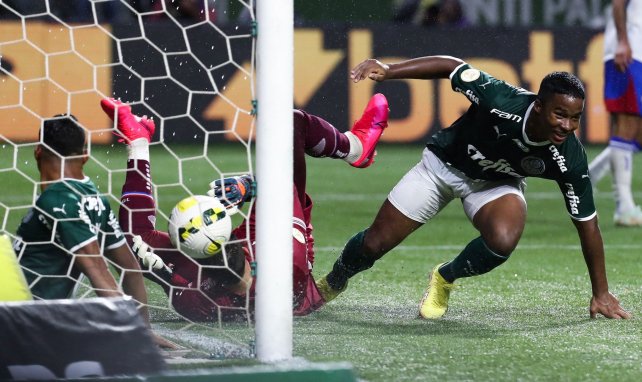 Endrick erzielt einen Treffer für Palmeiras