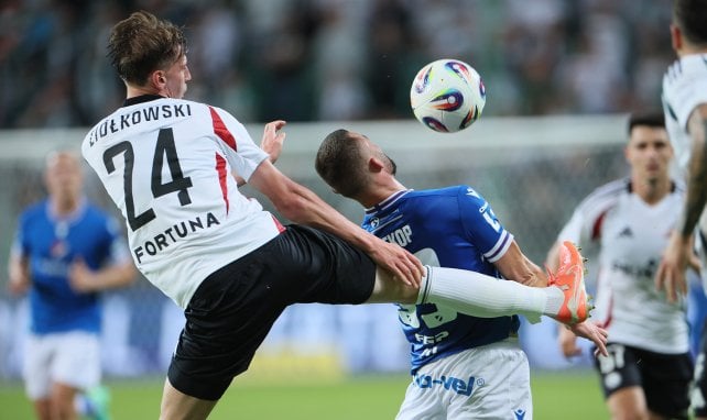 Jan Ziolkowski in der Europa League-Qualifikation gegen Banik Ostrava