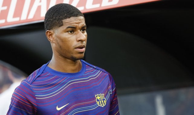 Marcus Rashford im Trikot des FC Barcelona