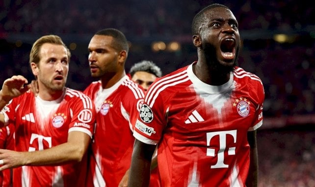 Dayot Upamecano brüllt