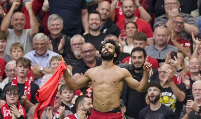 Mohamed Salah vom FC Liverpool ist in Topform