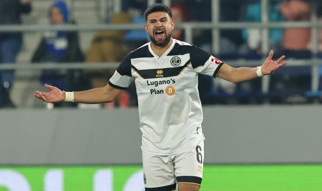 Antonios Papadopoulos im Einsatz für Lugano