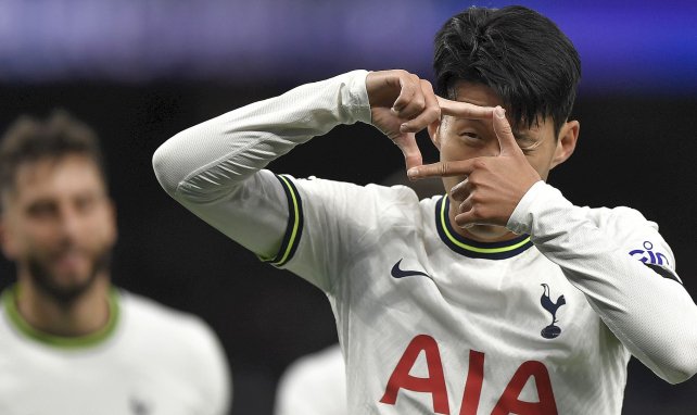 Heung-min Son im Trikot von Tottenham Hotspur