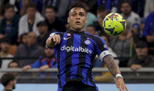 Lautaro Martinez im Trikot von Inter Mailand