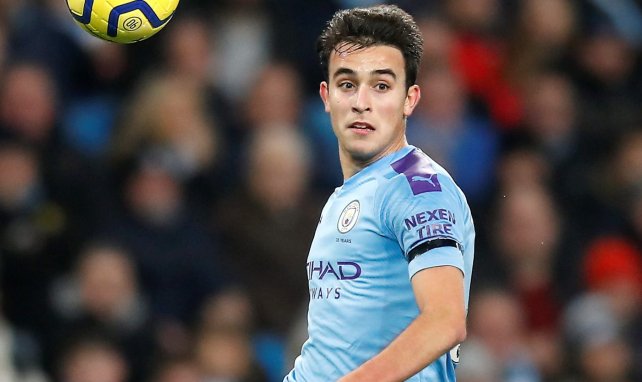 Eric García im Trikot von Manchester City