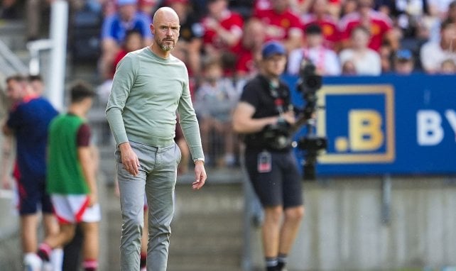 Erik ten Hag an der Seitenlinie