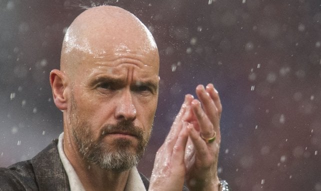 Im Regen stehen gelassen: Erik ten Hag