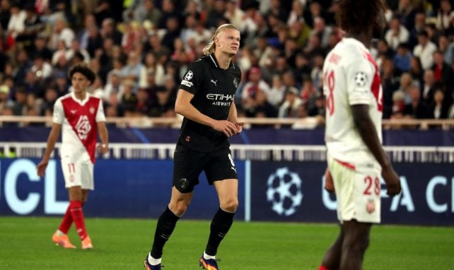 Erling Haaland für City im Einsatz