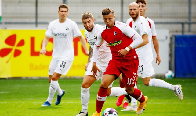 Ermedin Demirovic im Testspieleinsatz für den SC Freiburg