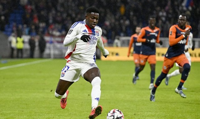 Ernest Nuamah für Lyon im Einsatz