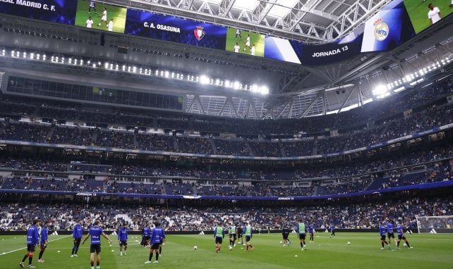 Das Estadio Santiago Bernabéu