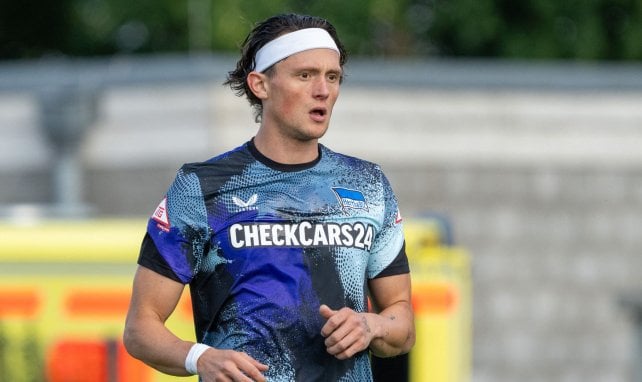 Fabian Reese beim Training