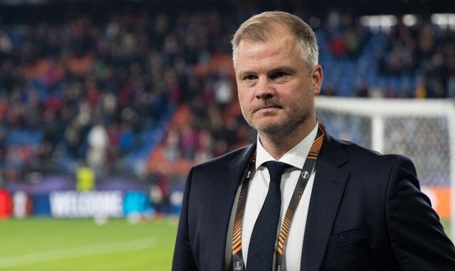 Fabian Wohlgemuth im Rahmen eines Europa League-Spiels