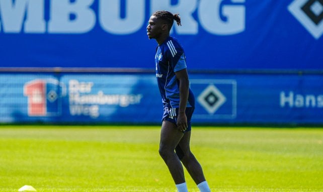 Fabio Baldé im HSV-Training