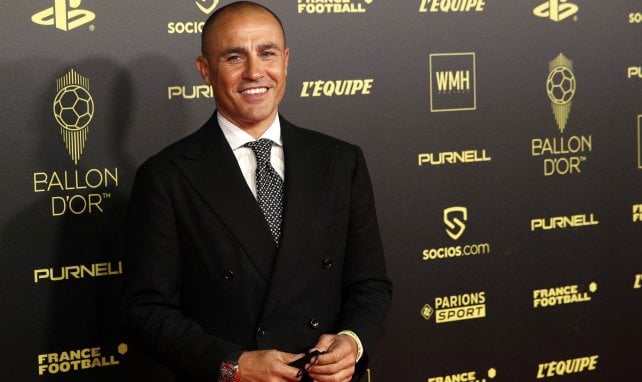 Fabio Cannavaro bei der Ballon d'Or-Wahl