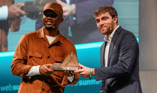 Fabrizio Romano und Samuel Eto'o