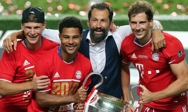 Der FC Bayern feiert den Champions League-Sieg 2020