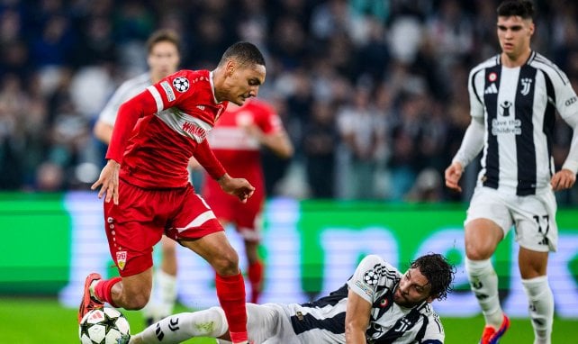 Millot am Ball für den VfB