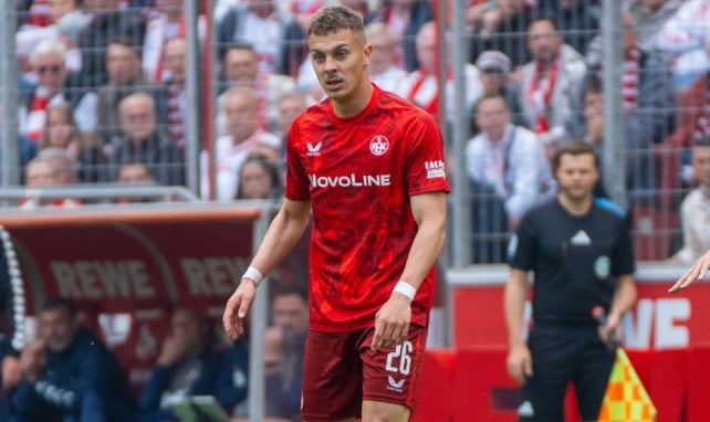 Filip Kaloc im FCK-Trikot