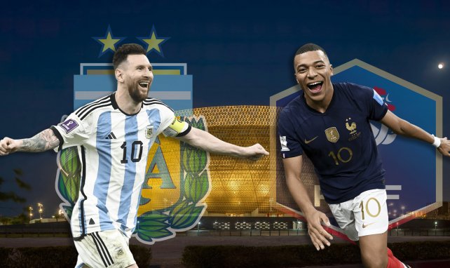 Das Duell um den WM-Titel: Lionel Messi & Kylian Mbappé