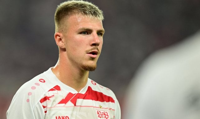 Finn Jeltsch im VfB-Dress