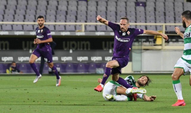 Franck Ribéry im Trikot von AC Florenz